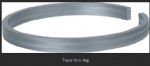 taper face piston ring